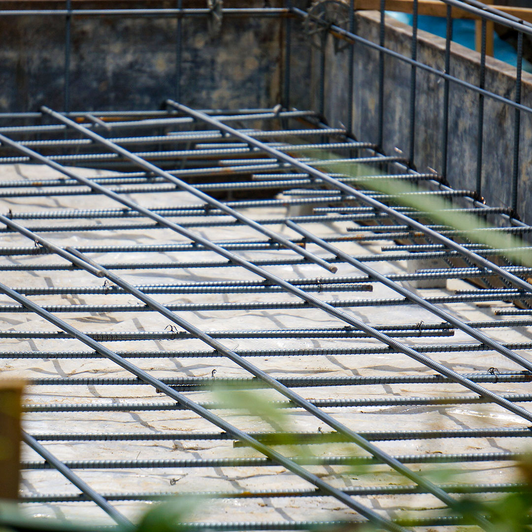 躯体工事 コンクリート打設